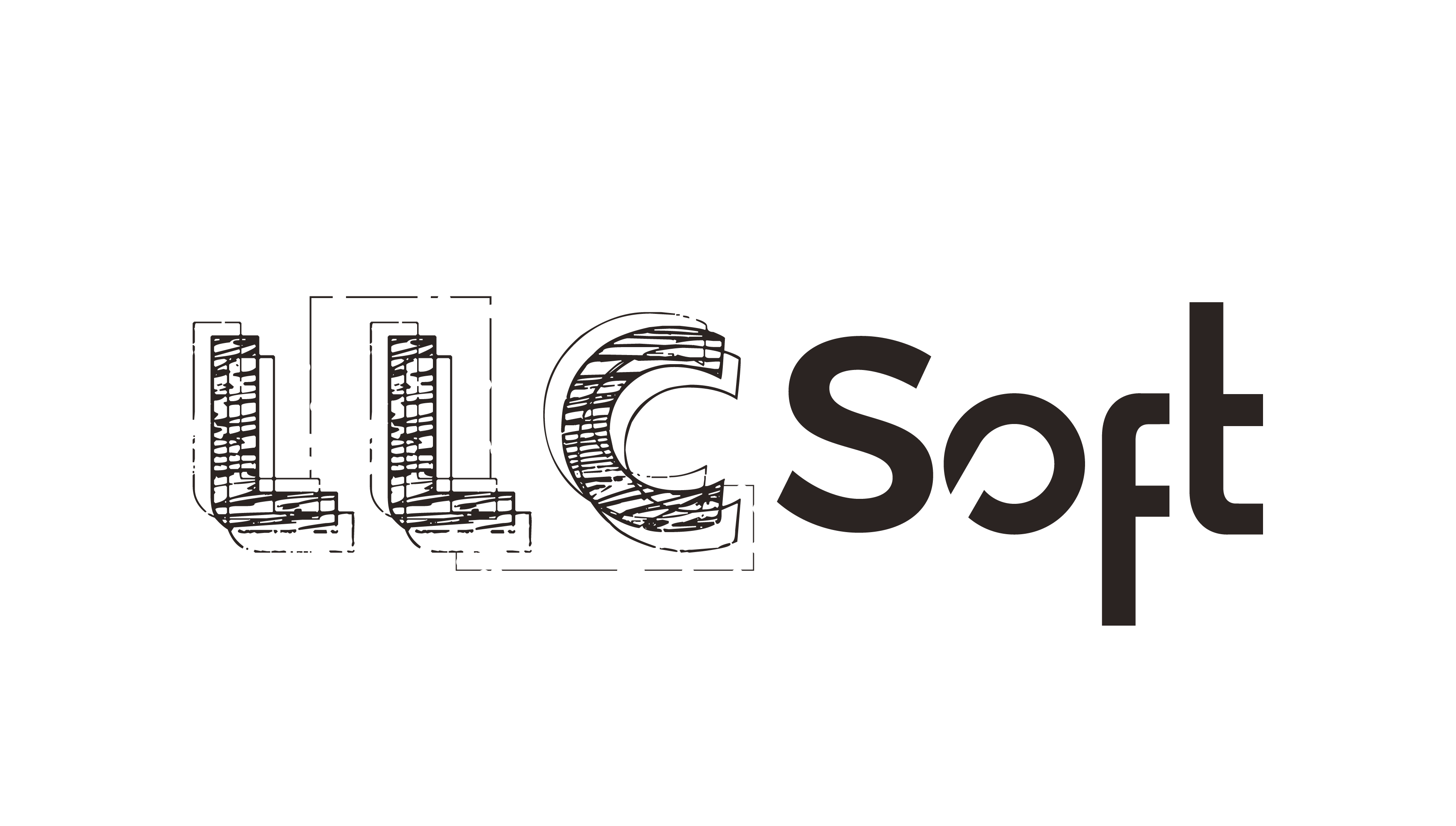 llc soft siyah logo